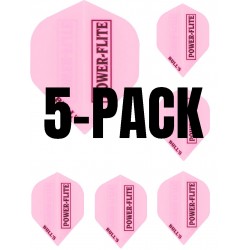Bull's Powerflite 5-Pack Pink/Blue