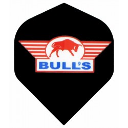 Bull's Powerflite Std. Black + Logo